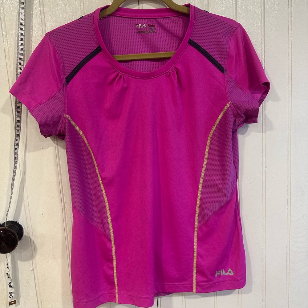 Fila Magenta Performance Tee